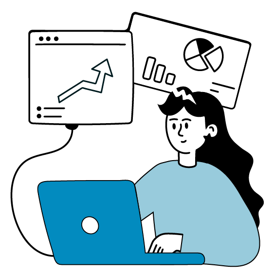 Futuristic illustration showing cutting-edge technology